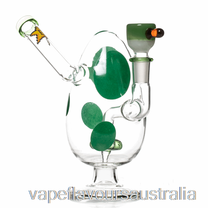 Vape Australia HEMPER Spotted Egg Bong Green